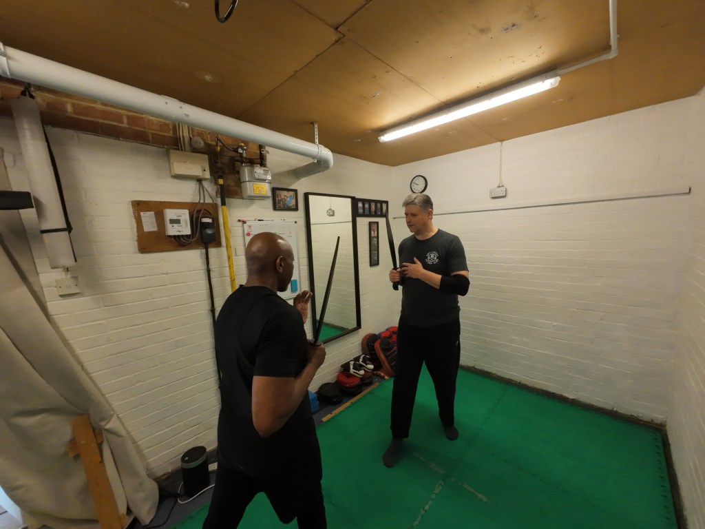 Richard Killick teaching FMA and Spanish short sword and other rare arts May 2026. 
